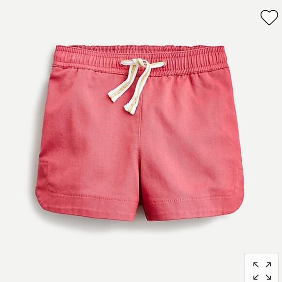 NWT J.Crew Girls Size 6 Dusty Red Chino Shorts - Picture 6 of 6